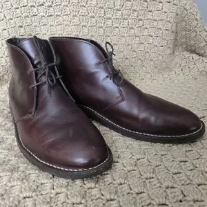 Thursday Boot Co Men\'s 12 Scout Brown Leather Chukka Boots Vibram Wedge Sole Thursday Scout | eBay main image 3